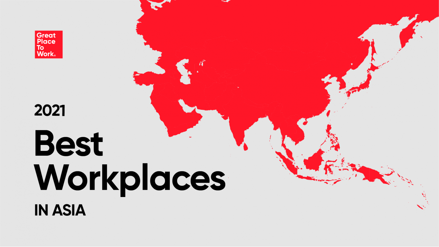 2021年版アジア地域における「働きがいのある会社」ランキングでベストカンパニーに選出されました